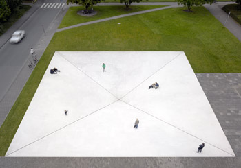 Bruce Nauman: Square Depression (Foto: Arendt Mensing/sp07)
